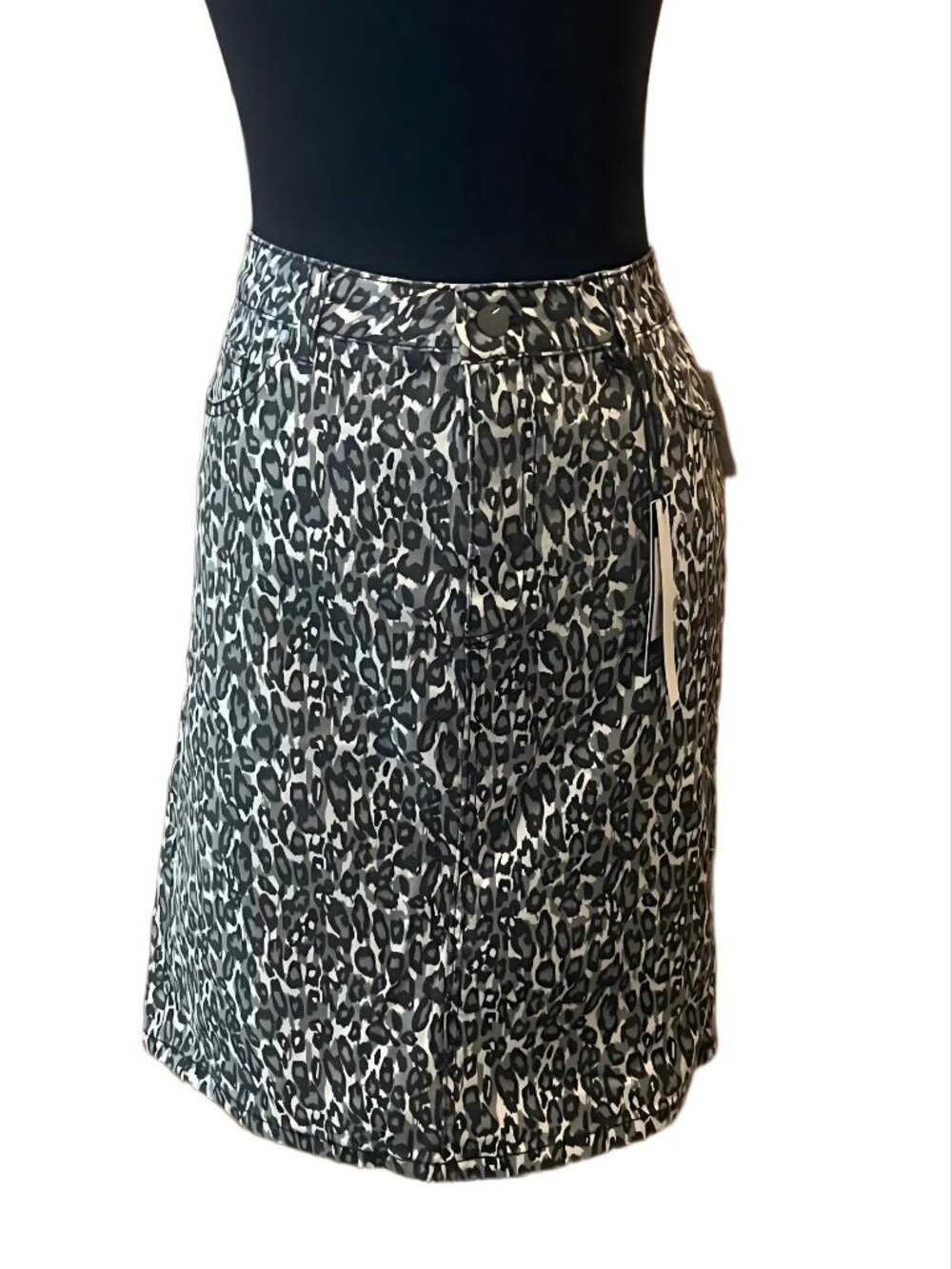 Leopard Print Skirt